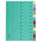 Exacompta Harmonika Multipart File, A4, 24 sections - Green