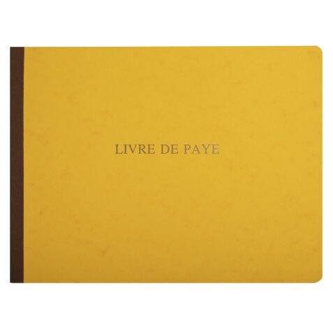 Piqûre 240X320 Livre de paye 52 pages - Couleurs assorties