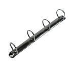 Classeur 4 anneaux plastifié Exacompta Kreacover® personnalisable A4 maxi - Dos 7,5 cm bleu