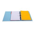 Classeur à levier cartonné Prem Touch Exacompta A4 - Dos 7 cm - Coloris assortis pastel