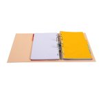 Classeur à levier cartonné Prem Touch Exacompta A4 - Dos 7 cm - Coloris assortis pastel