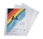 Pochettes perforées Exacompta A4 polypropylène lisse 6/100e - Paquet de 10