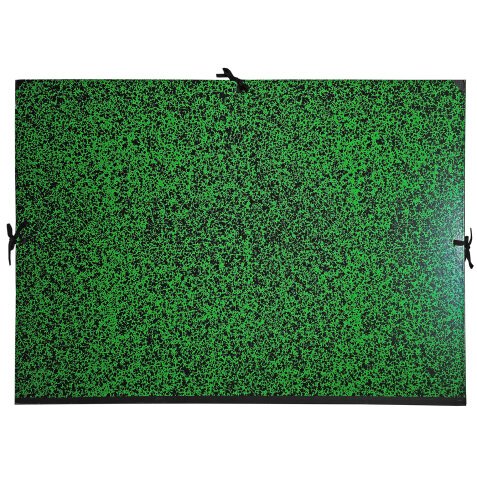 Cartella portadisegni Annonay con nastri 61x76 cm - Per formato 50x75cm - Verde