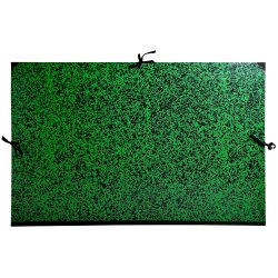 Zeichenmappe mit Stoffband für Format DIN A1 Annonay, 67x94cm - Grün