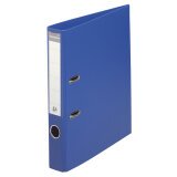 Classeur à levier PVC A4 dos de 50mm. - Bleu foncé