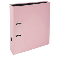 Classeur à levier Aquarel, A4, 80 mm, rose
