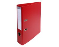 Classeur à levier PVC A4 dos de 70mm. - Rouge