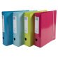 Exacompta Lever Arch File Prem'Touch Round Spine - A4 - 80mm Spine - Assorted colours