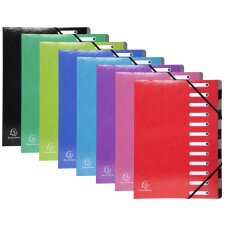 Trieur Harmonika Iderama 12 compartiments - Couleurs assorties