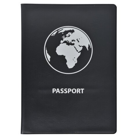 Astuccio di protezione RFID Hidentity® Passaporto - Nero