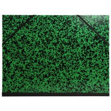 Tekenmap Annonay met elastieken 26x33cm - A4 en 24x32cm - Groen