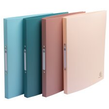 Skandi recycled PP flexible 2-ring binder - Assorted colours