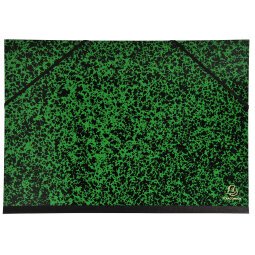 Tekenmap Annonay met elastieken 32x45cm - A3 - Groen