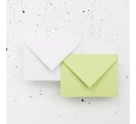 Enveloppes 75 x 100 mm, blanc
