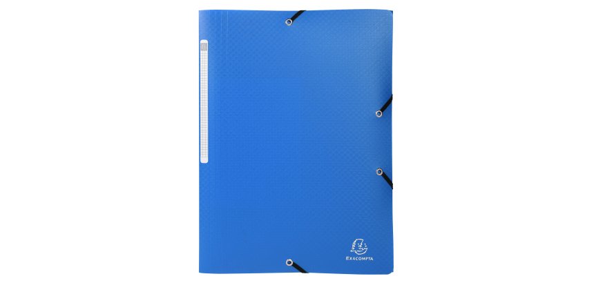 Chemise à élastiques Opaque, PP, A4, bleu clair