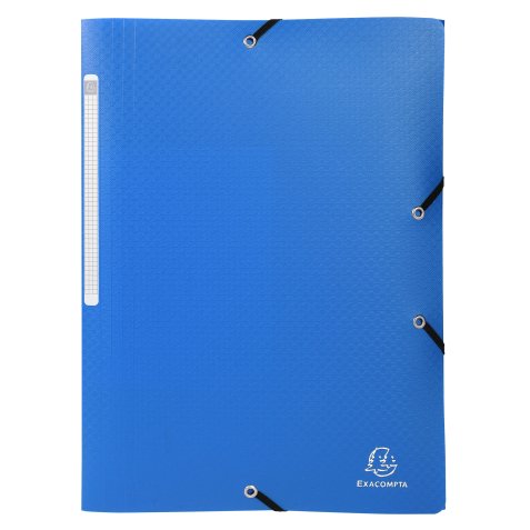 Chemise à élastiques Opaque, PP, A4, bleu clair