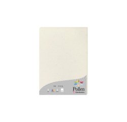 Pollen, natura 100% recycelt, schachtel mit 25 blatt a4 210g - natura