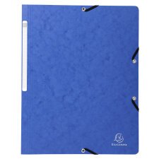 Folder Elastic w/o Flap+Label A4 Lime