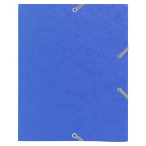  3-flap folder with elastic straps 400 gsm - 17x22 cm
