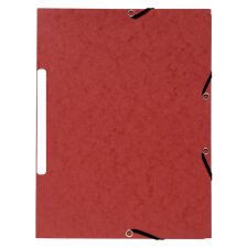 Folder 3 Flap Elastic+Label Recycle Ast