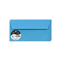 Paquet de 20 enveloppes Pollen 110x220mm 120g/m2 - Bleu turquoise