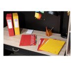 Chemise 3 rabats à élastiques carte lustrée 400g/m2 - A4