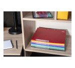 Chemise 3 rabats à élastiques carte lustrée 400g/m2 - A4