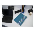 Trieur polypropylène 3 rabats 12 compartiments OPAK - Noir