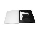 Trieur polypropylène 3 rabats 12 compartiments OPAK - Noir