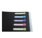 Trieur polypropylène 3 rabats 12 compartiments OPAK - Noir