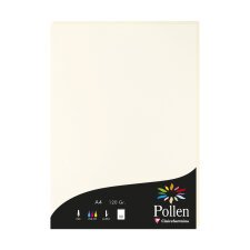 BLANC NATUREL, Etui de 50 feuilles Pollen 210x297mm 120g/m2 - Blanc naturel