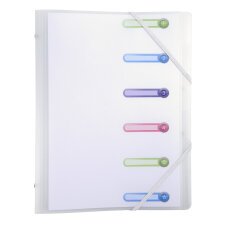 Multipart file ChromaLine 6 part PP A4 - Frosted