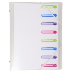 File ChromaLine Multi 3flp PP A4 8P - Frosted