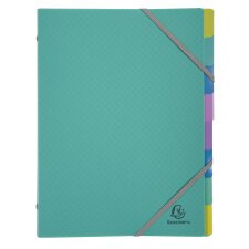 File Forever Young Multi 3flp PP A4 8P - Green