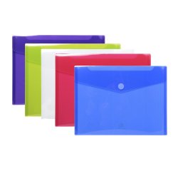 Opbergmappen met klittenband Exacompta 24 x 31,5 cm kleur