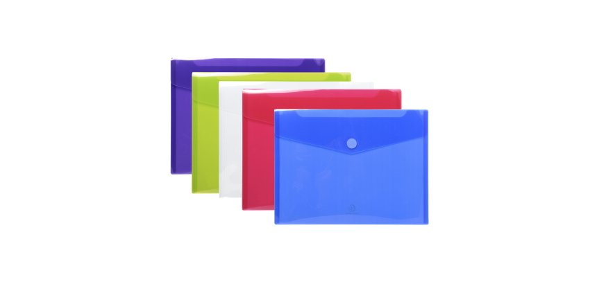 Aufbewahrungstaschen mit Klettverschluss Exacompta 24 x 31,5 cm Farbe