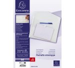 Pochettes de rangement à scratch Exacompta 24 x 31,5 cm couleur