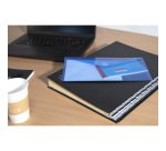 Pochettes de rangement à scratch Exacompta 25  x 13,5 cm couleurs assorties - Paquet de 5