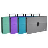 File Expand Case Multi Fle 18P TEKSTO as - Assorted colours