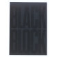 Black Block 70 Blatt mit gelbem Papier, liniert, DIN A4 21x29,7cm - Schwarz