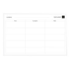 Exaplanner Magnetic Wall To Do List 60x90cm