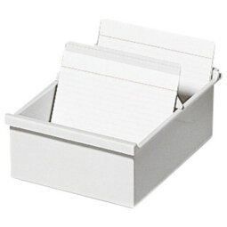 Card index tray K for 500 cards A6 - Light grey