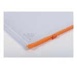 Pochettes de rangement à zip perforées A4 Exacompta Exactive incolore - Sachet de 5