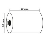 Bobines caisses Exacompta 5740120V - l 57 mm x L 11,5 m, Ø 38 mm - 1 pli(s) - Paquet de 10
