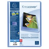 Protège-documents en polypropylène semi rigide Kreacover® Chromaline 120 vues - A4