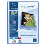 Display Book KreaCover PP A4 60Pkt Blue