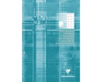 Clairefontaine bloc de cours, A4, quadrillé, 10 mm, avec marge, 100 feuilles