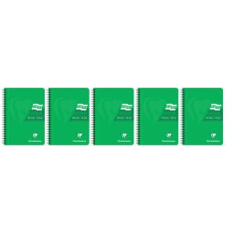 Carnet reliure intégrale EUROPA GLOSSY A5 180 pages détachables micro-perforées ligné + marge