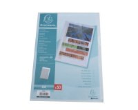 Pak van 50 L mappen- gekorrelde PP 12/100ste - A4 - Transparant