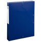 Bee Blue Box File 40mm spine PP A4 - Navy blue